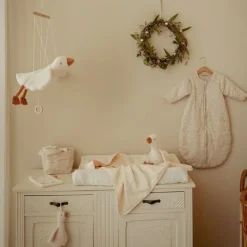 Slaapzak winter – Beige – Maat 70 cm – Newborn Naturals – Little Goose