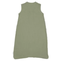 Slaapzak zomer hydrofiel 70 cm - Groen - Maat 70 cm - Little Farm