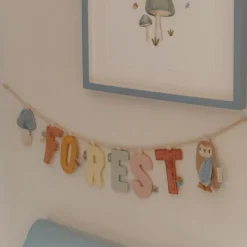 Slinger element - Uil - Meerkleurig - Forest Friends