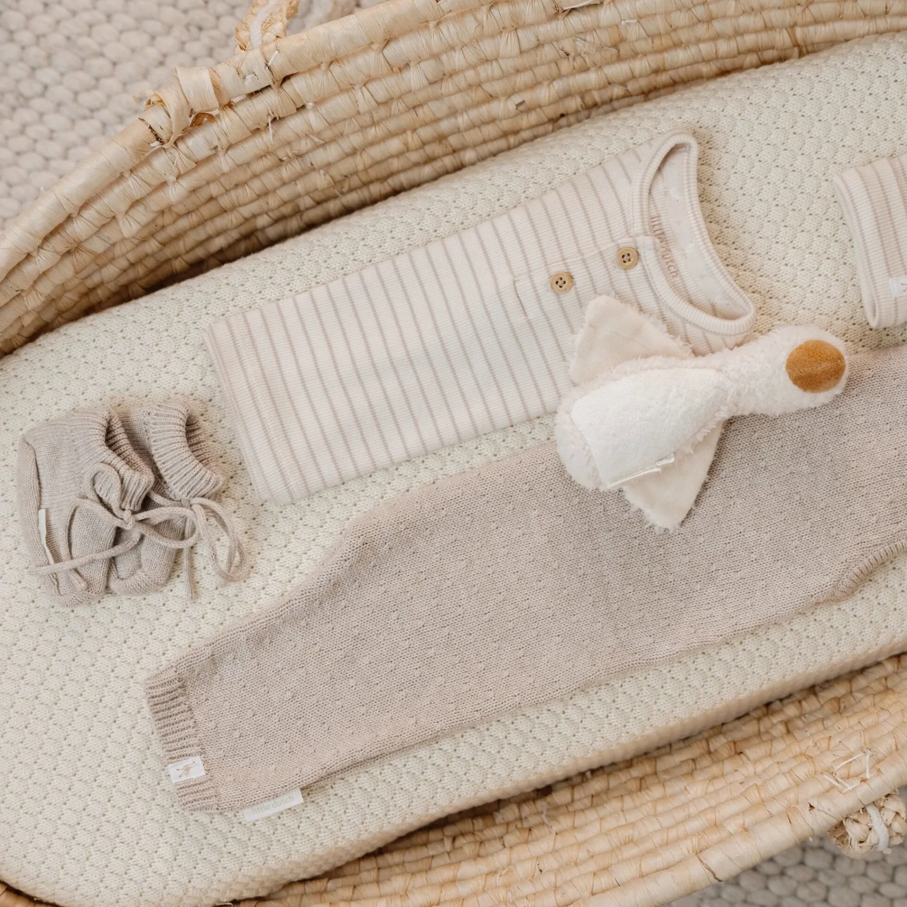 Slofjes - Beige - Newborn Naturals