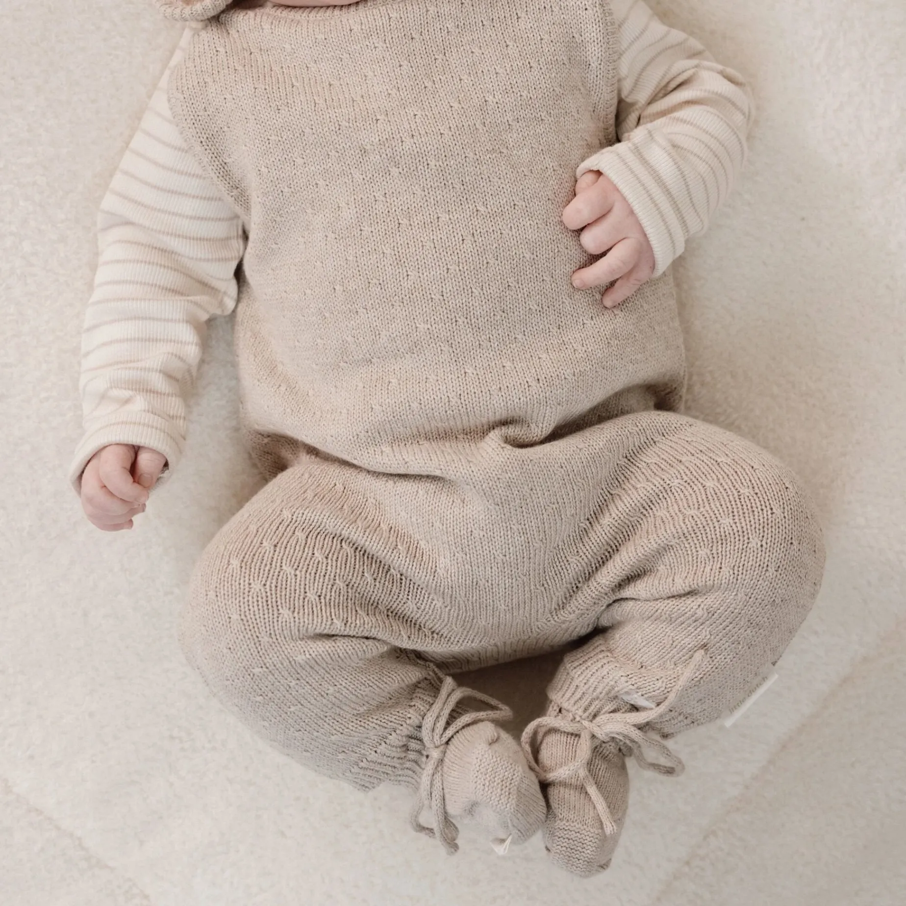 Slofjes - Beige - Newborn Naturals