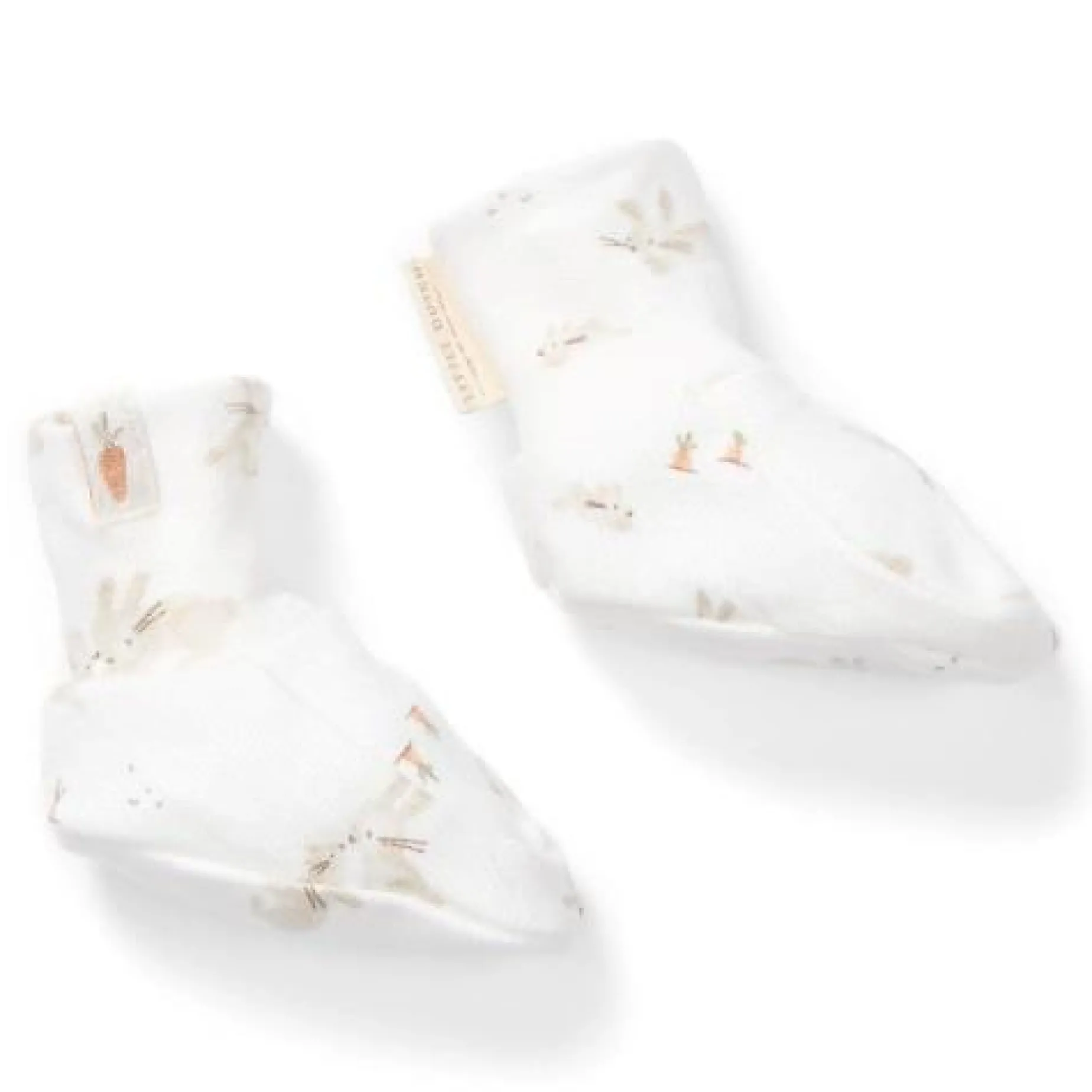 Slofjes - Wit - Newborn Naturals - Baby Bunny