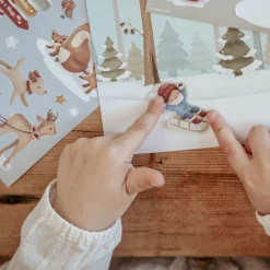 Sticker kerstkaarten