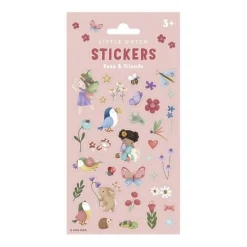 Stickervel Rosa & Friends