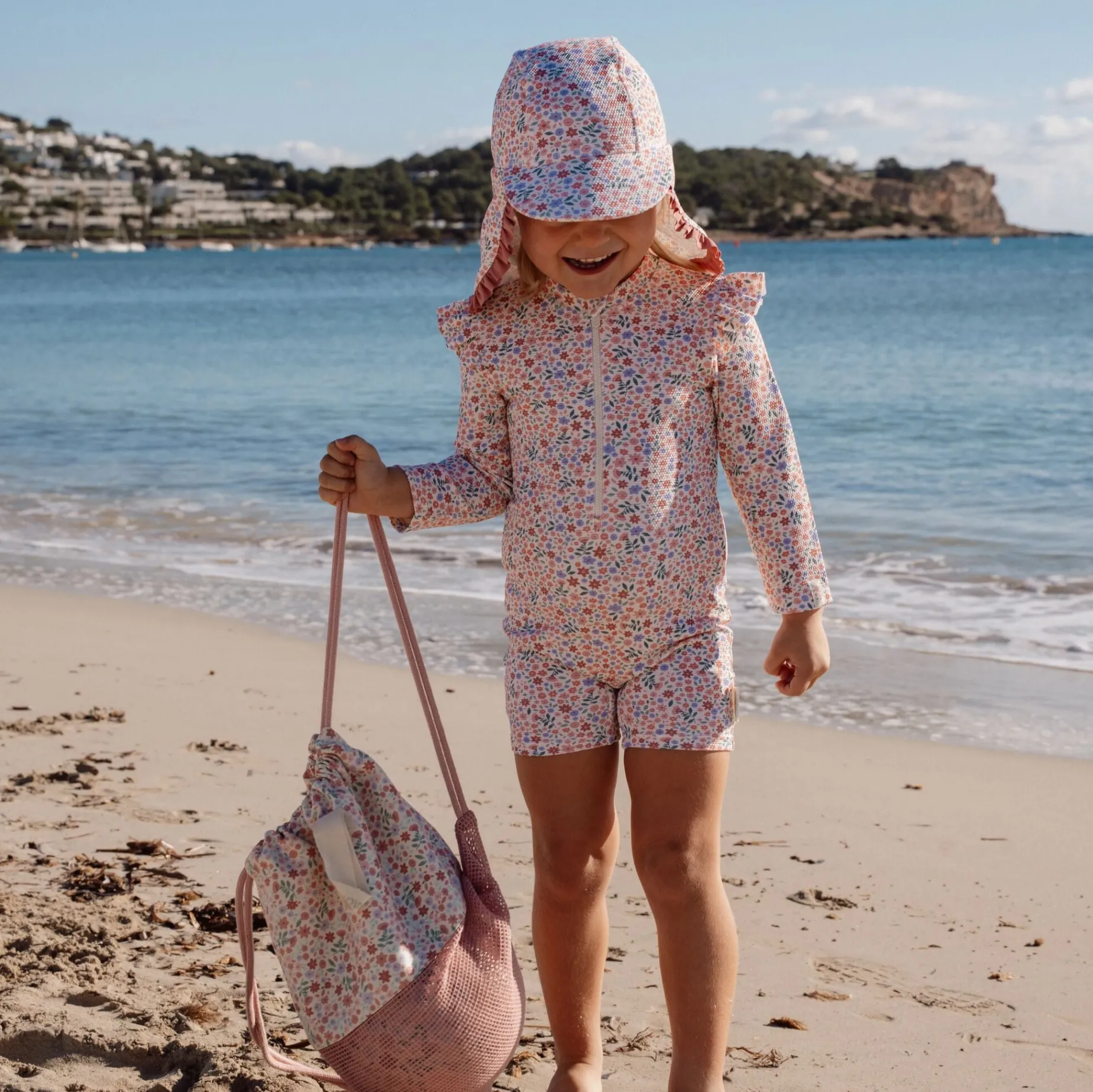 Strandtas - Roze
