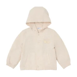 Vest met capuchon - Zand