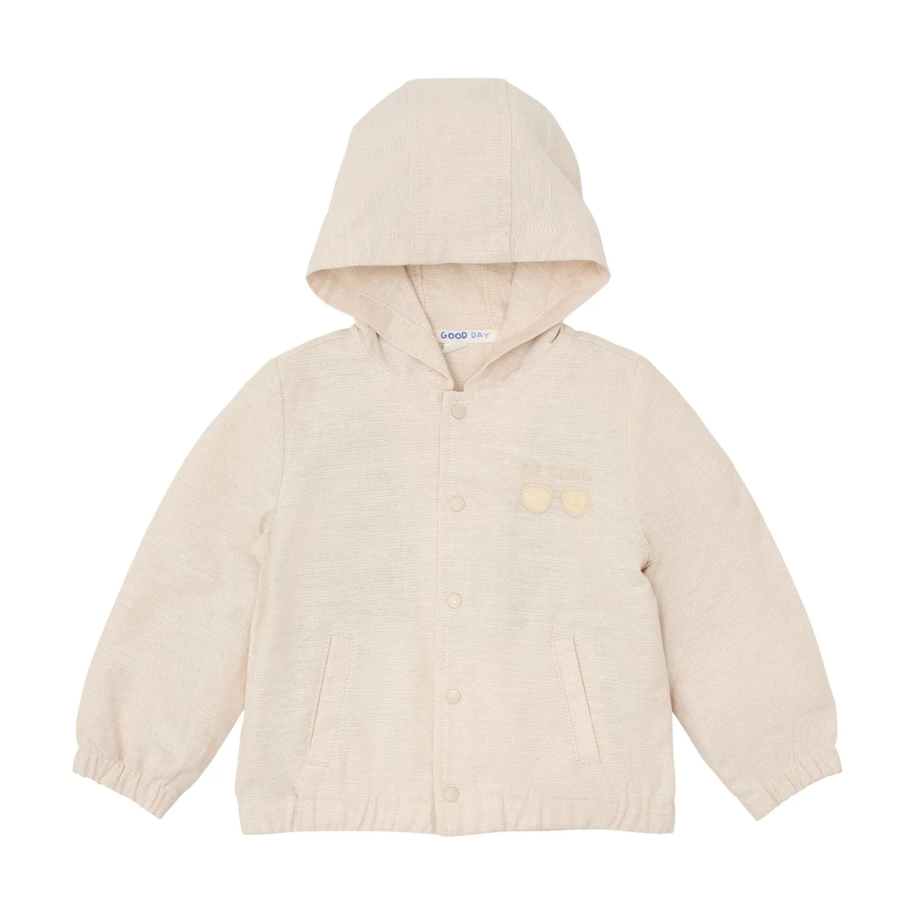 Vest met capuchon - Zand