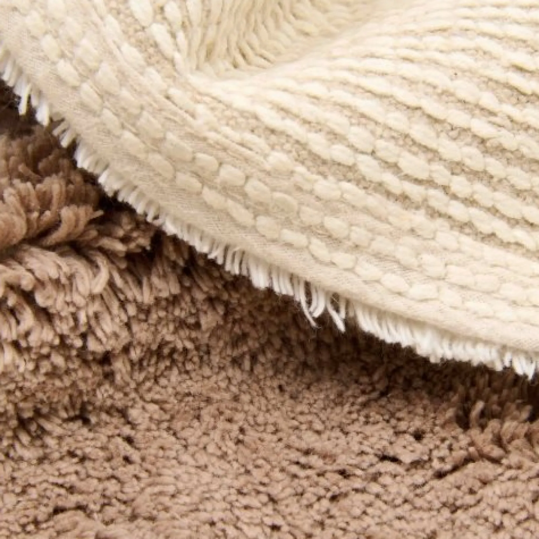 Vloerkleed regenboog - Beige - Essentials