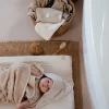 Washandjes set - Wit - Newborn Naturals - Baby Bunny