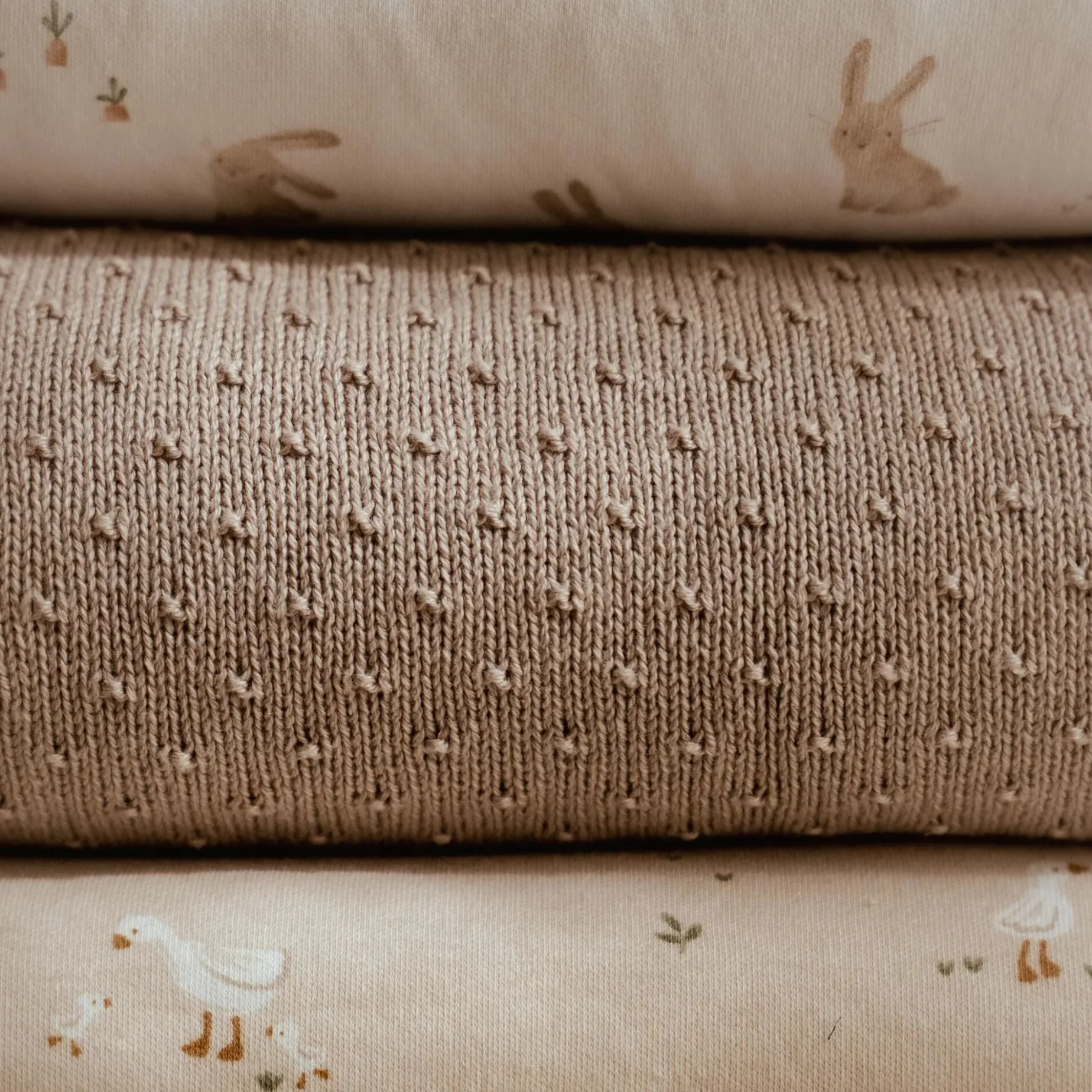 Wiegdeken - Beige - Essentials