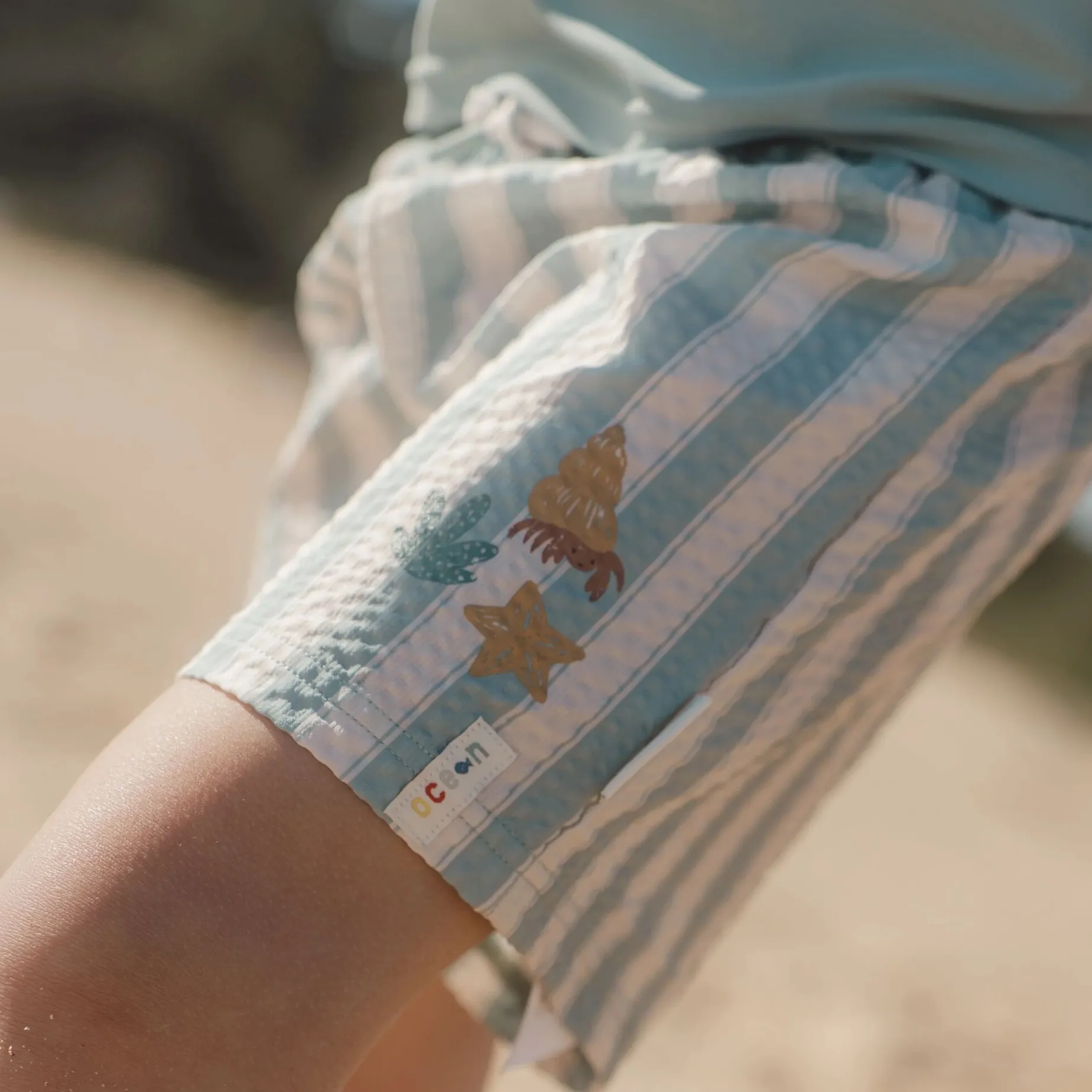 Zwembroek - Groen - Ocean Surf Stripes
