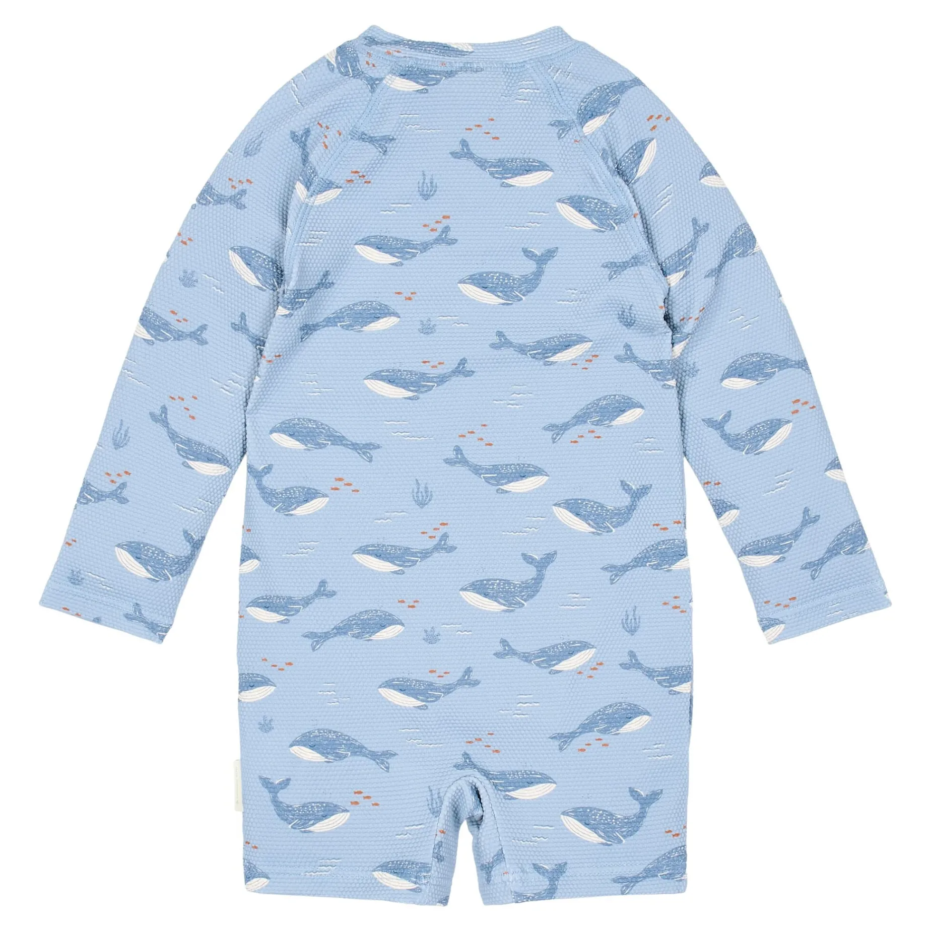 Zwempak lange mouw - UPF 40 - Blauw - Ocean Splash