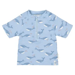 Zwemshirt korte mouw - Blauw - Ocean Splash