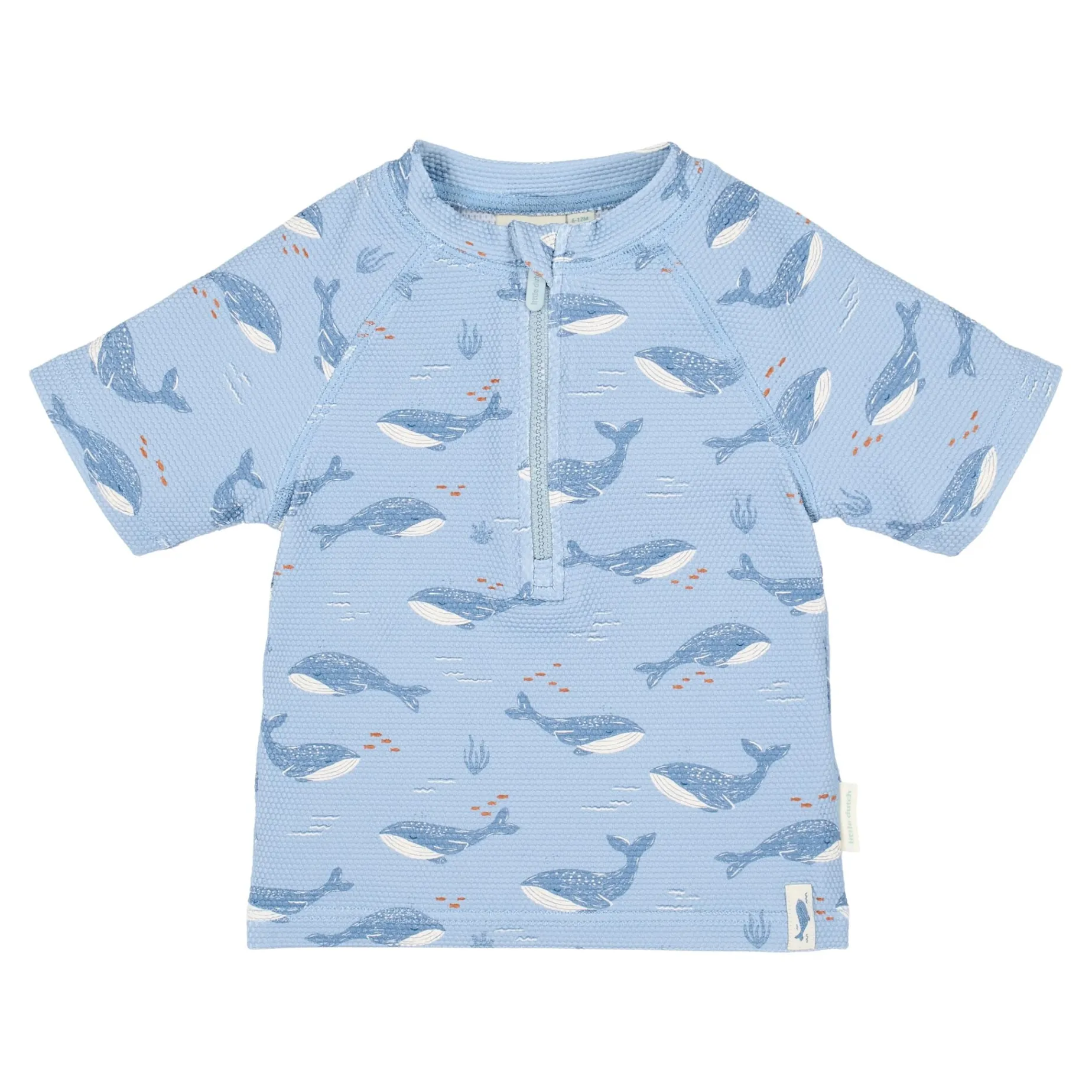 Zwemshirt korte mouw - Blauw - Ocean Splash