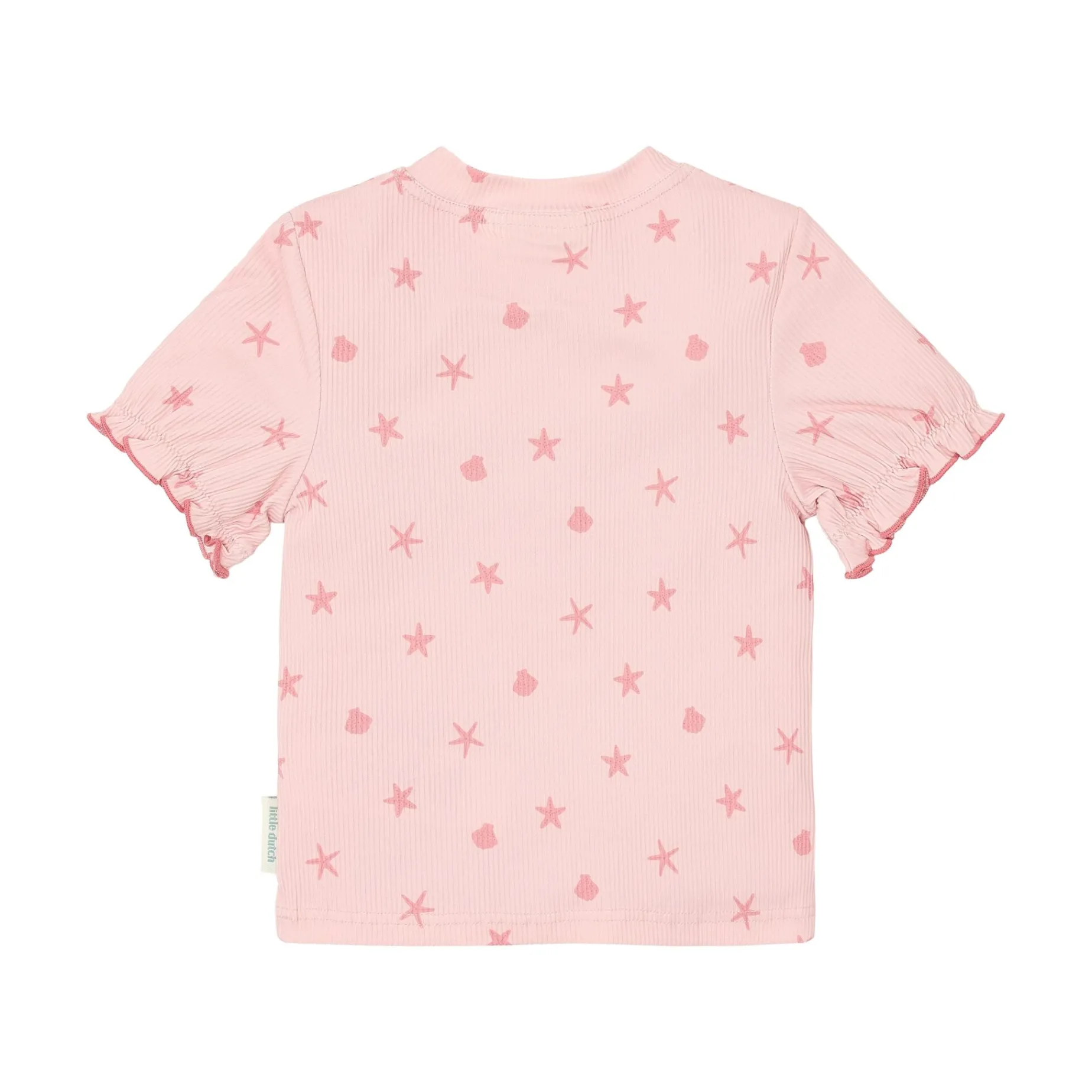 Zwemshirt korte mouw - Roze - Dreamy Seashells